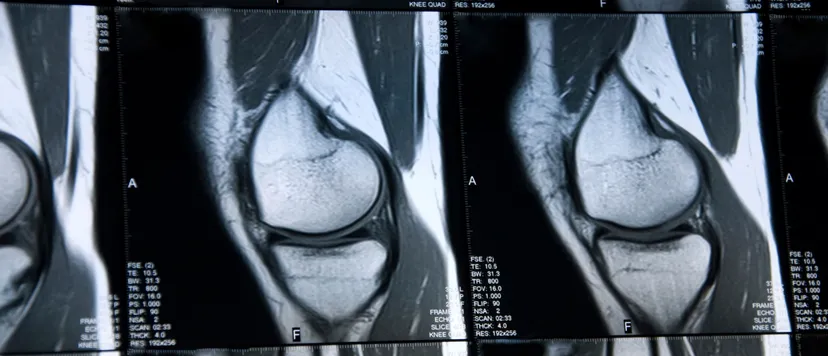 MRI image of the knee